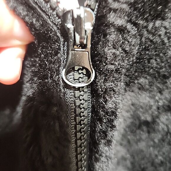 Bear Ridge Dreamcatcher Jacket Men's L Black Fleece Full Zip Native American Vin - Picture 10 of 14